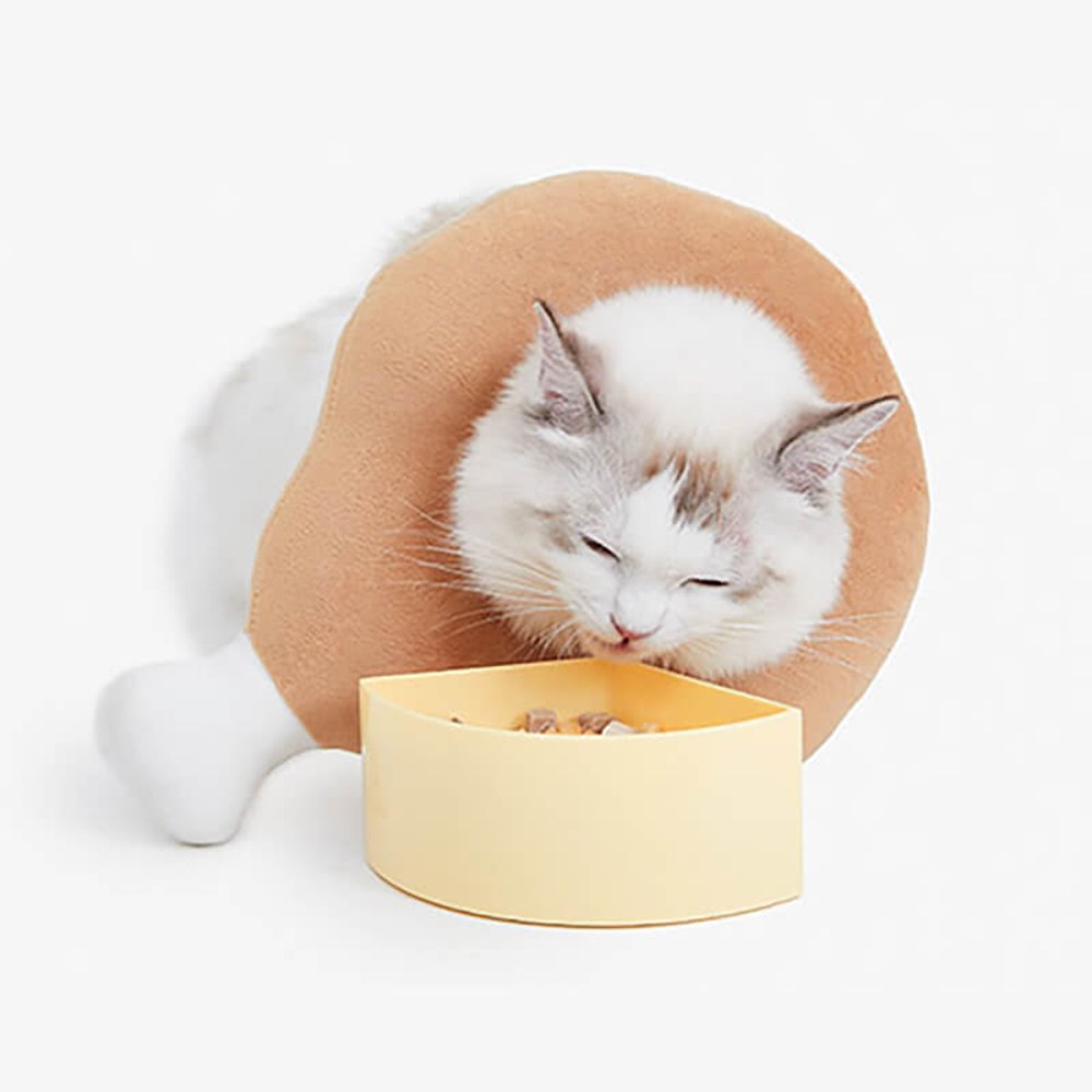 伊麗莎白脖圈 (雞腿、荷包蛋)