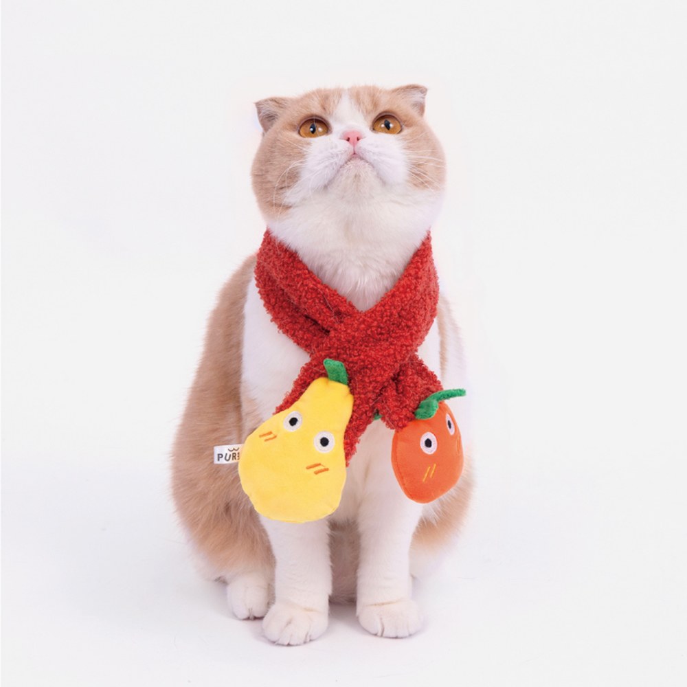 大桔大梨寵物圍巾