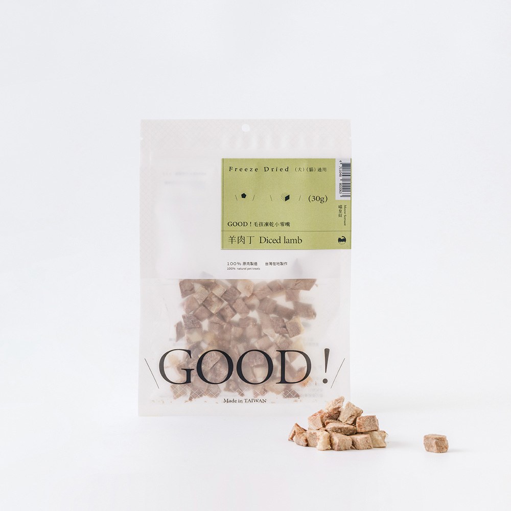 GOOD!毛孩凍乾小零嘴 (多種口味)