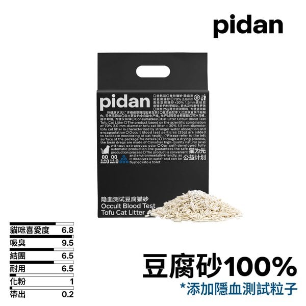 豆腐貓砂 隱血測試 (豆腐砂+隱血測試顆粒)